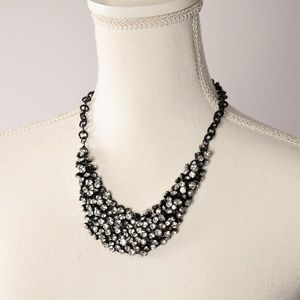 J. Crew Rhinestone Glamour Necklace